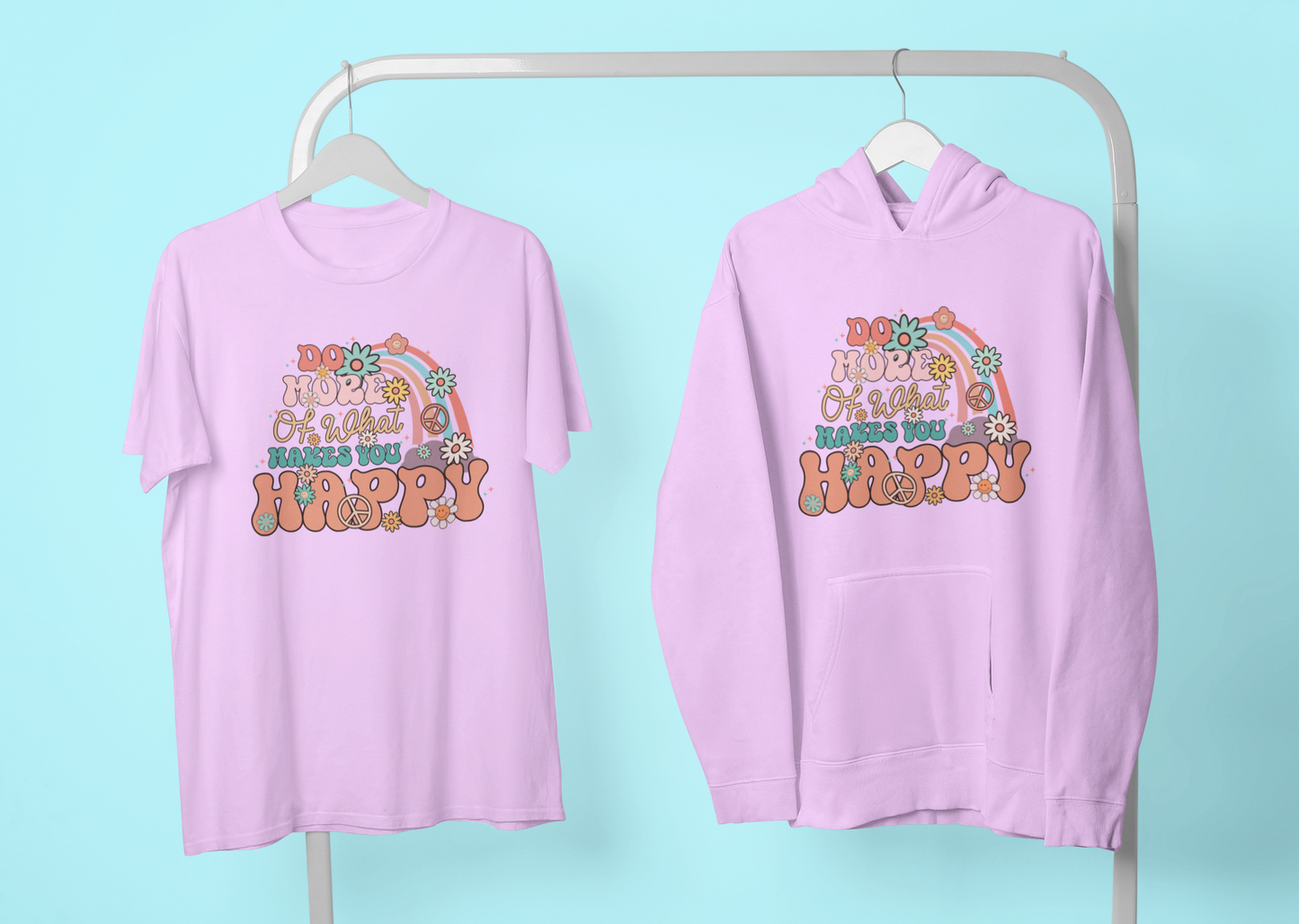DO MORE OF WHAT MAKES YOU HAPPY GRAPHIC TEES/HODDIE