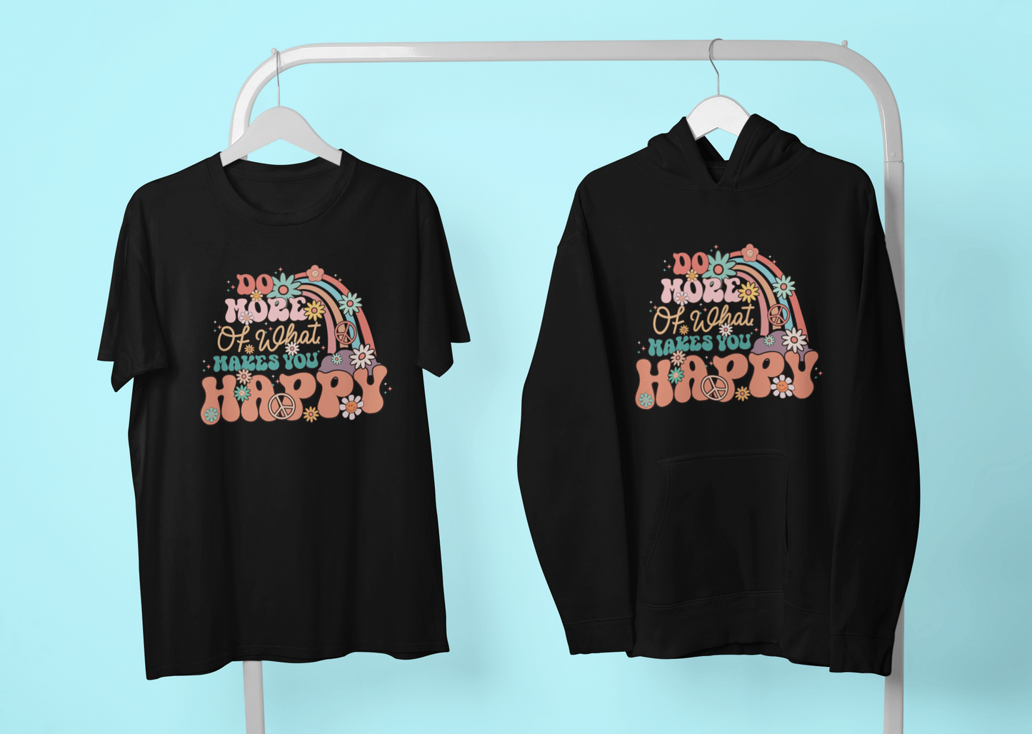 DO MORE OF WHAT MAKES YOU HAPPY GRAPHIC TEES/HODDIE