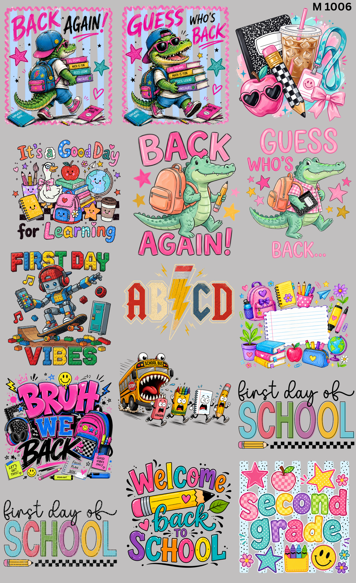 Back to school (de vuelta a la escuela)