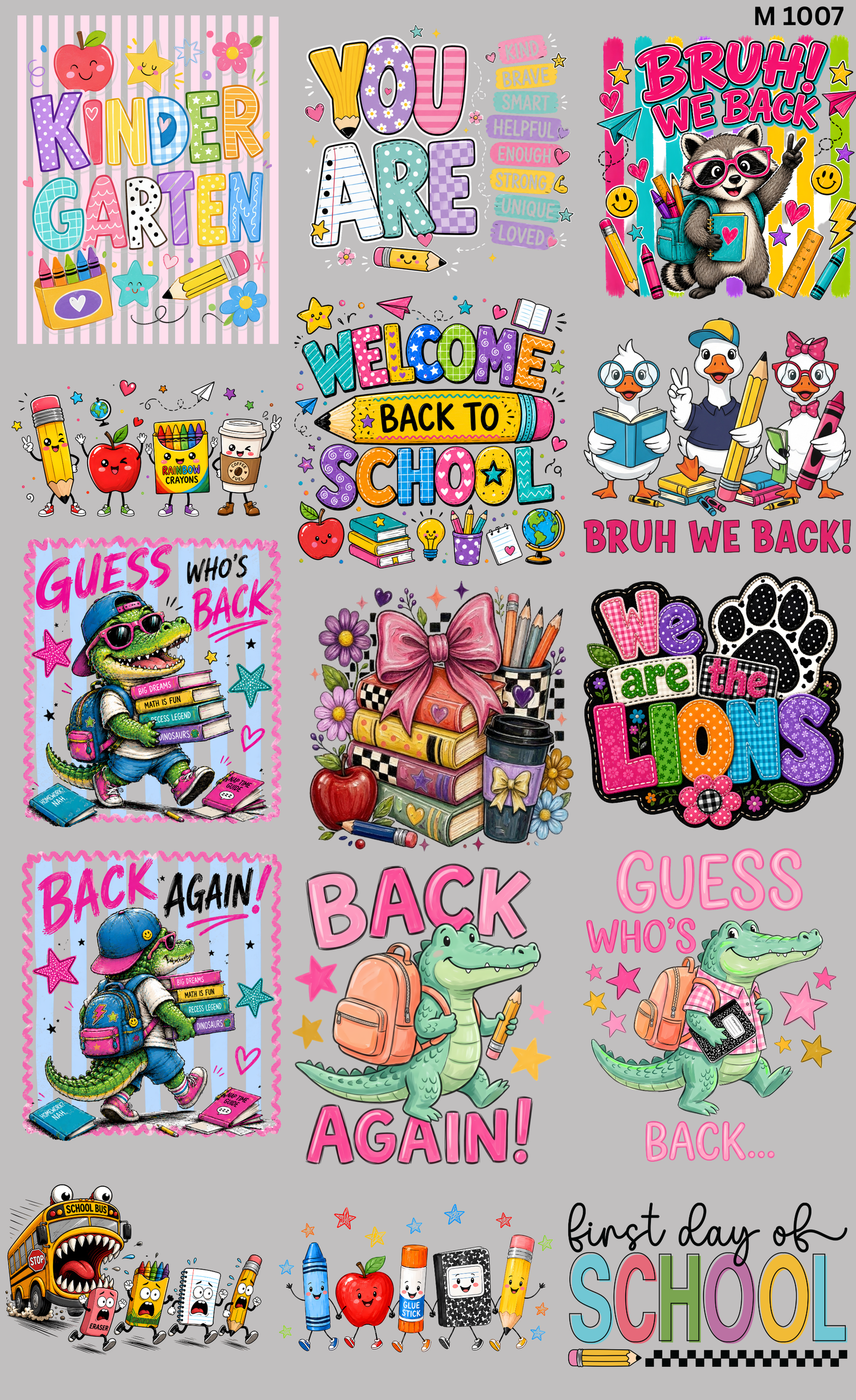 Back to school (de vuelta a la escuela)