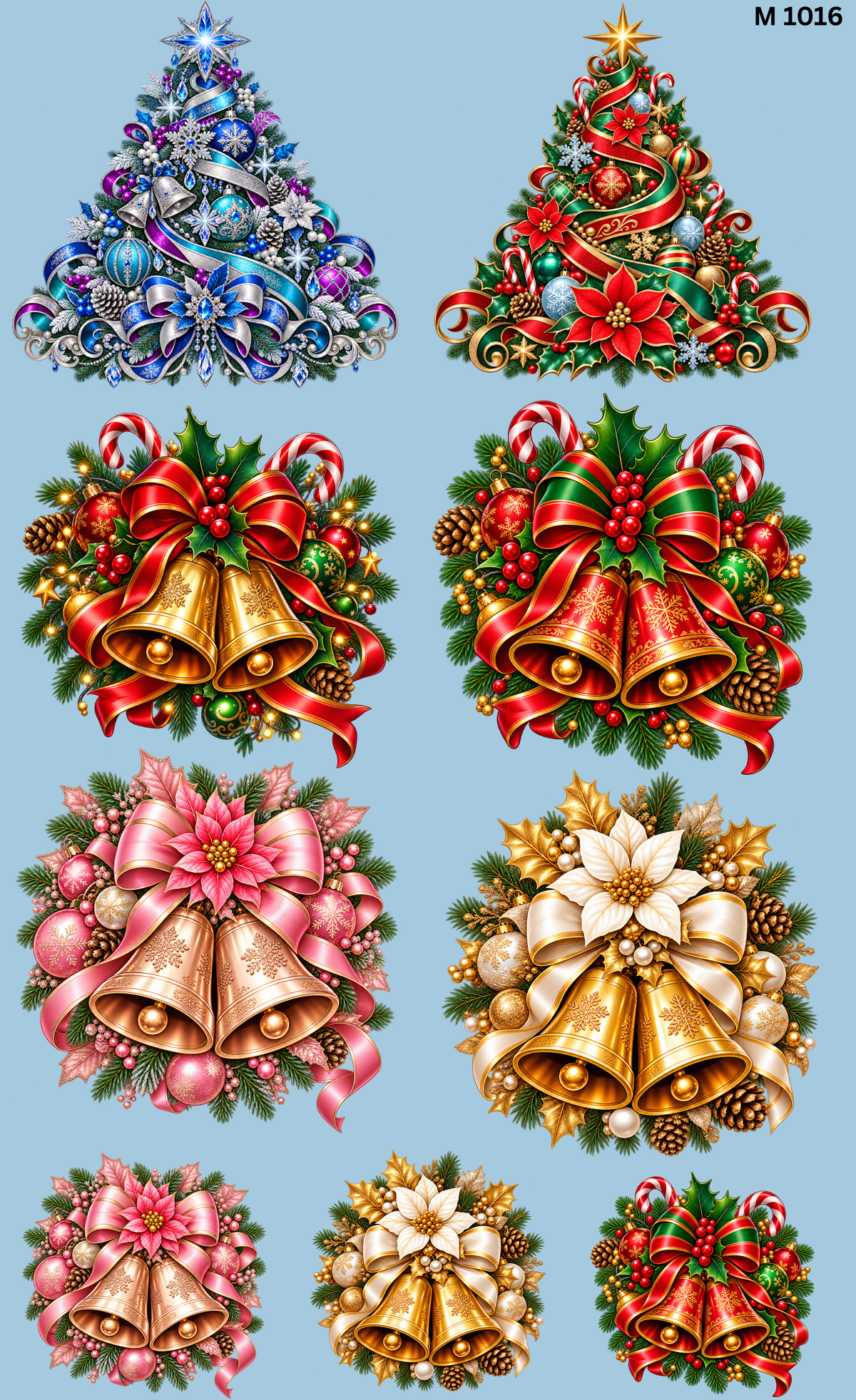 Gang Sheet Navidad Divertida