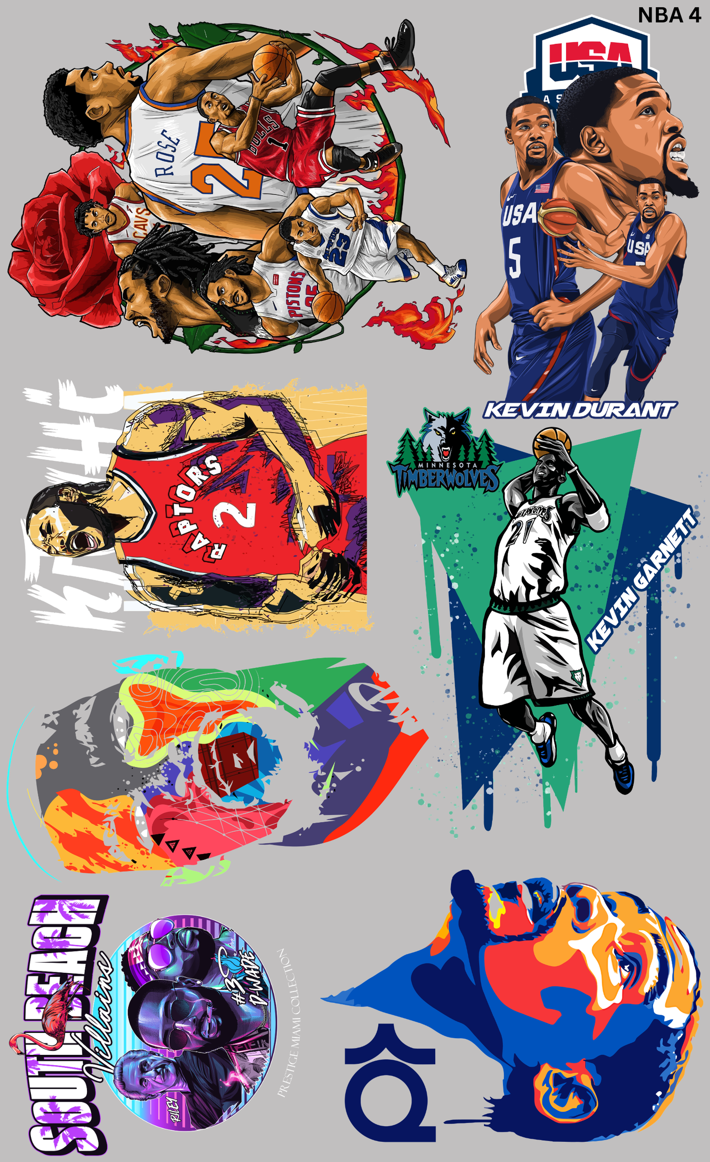 Yarda DTF Basketball Premium | Diseños Deportivos Listos para Planchar | Alta Calidad