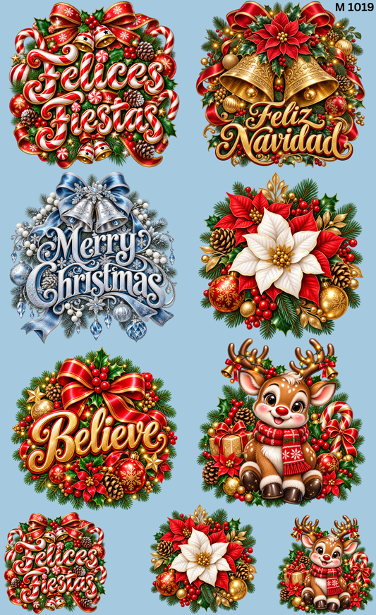 Yarda DTF Navidad M1019 | 22×36