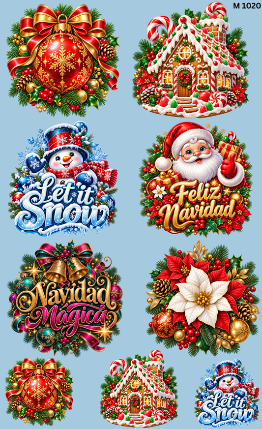Yarda DTF Navidad M1020 | 22×36