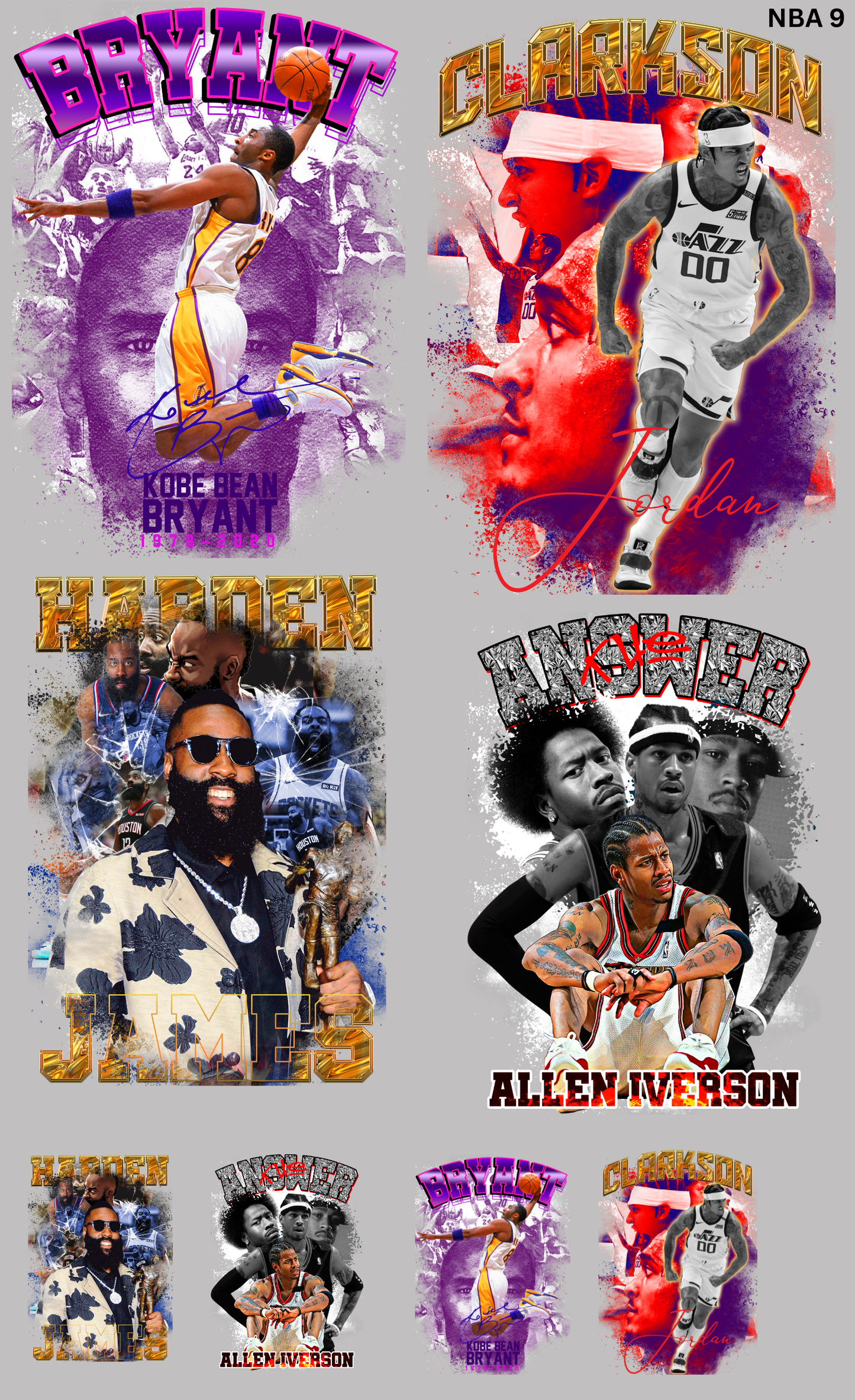 Yarda DTF Basketball Premium | Diseños Deportivos Listos para Planchar | Alta Calidad