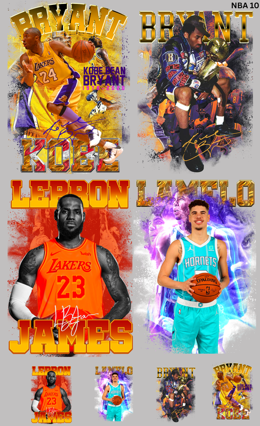 Yarda DTF Basketball NBA10 | 22×36
