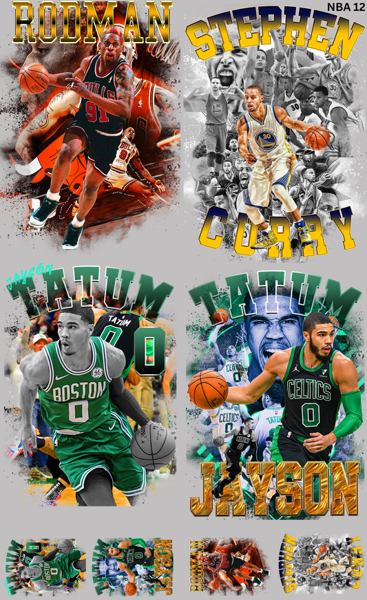 Yarda DTF Basketball NBA12 | 22×36