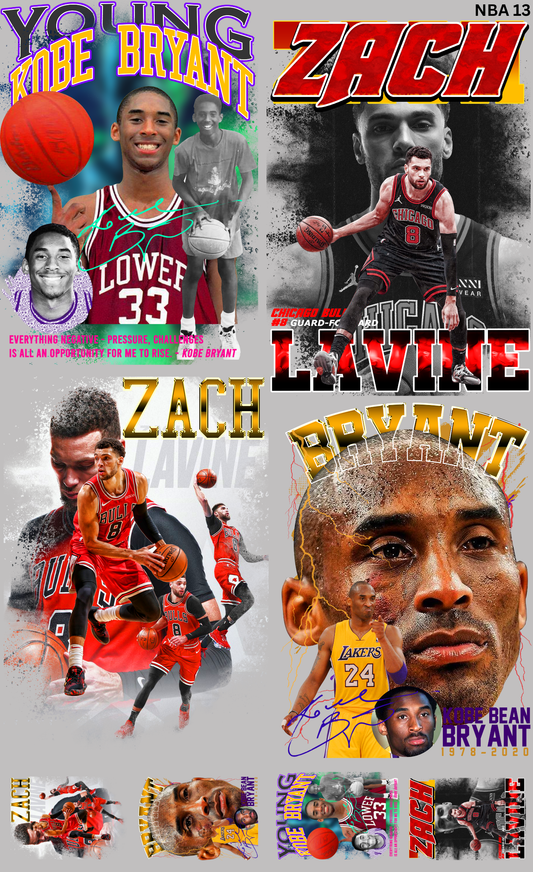 Yarda DTF Basketball NBA13 | 22×36