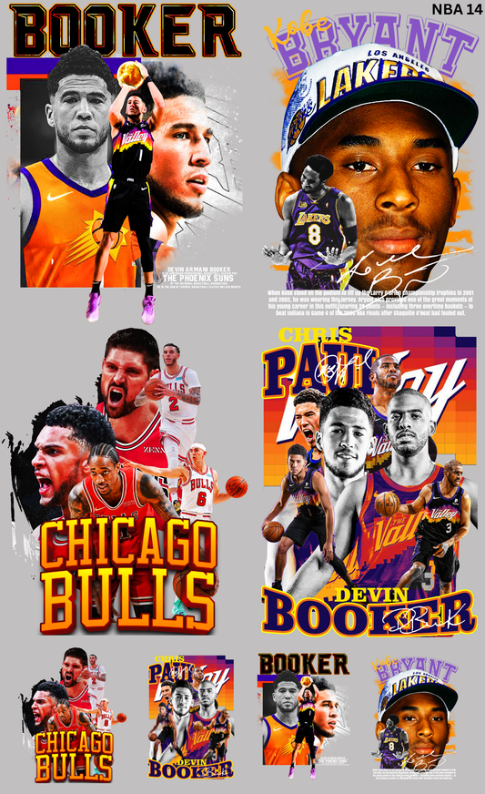 Yarda DTF Basketball NBA14 | 22×36