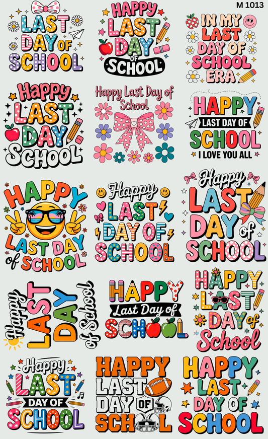 Yarda DTF Regreso a Clases M1013 | 22×36
