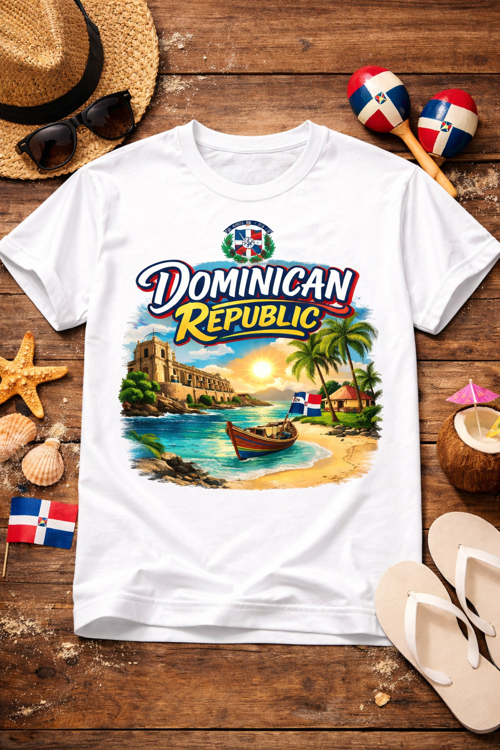 Dominican Republic Graphic T-Shirt