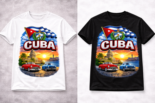 CUBA Graphic Unisex T-Shirt – Cuban Pride Streetwear Tee