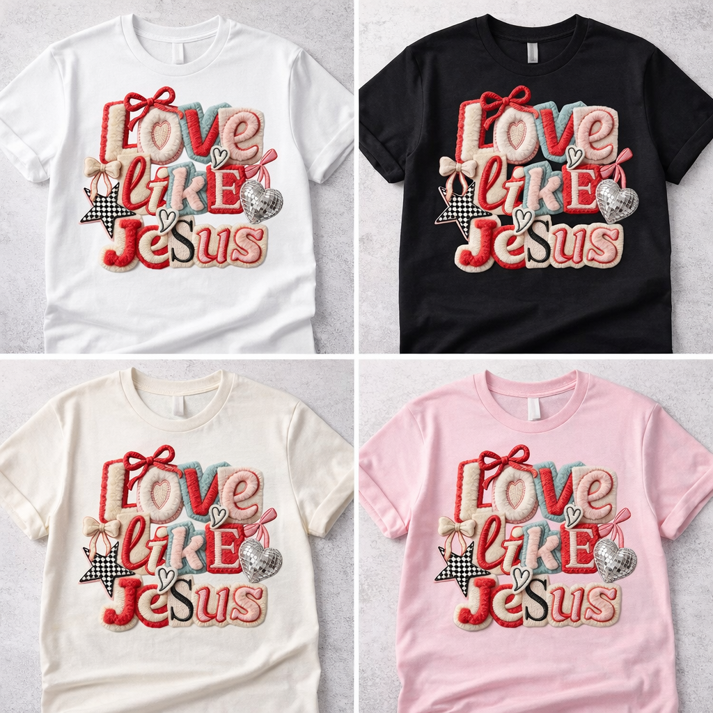 LOVE LIKE JESUS UNISEX SHIRT