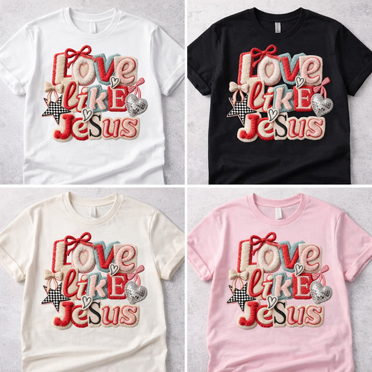 LOVE LIKE JESUS UNISEX SHIRT