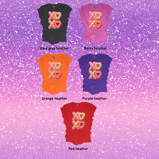 PINK XOXO VALENTINE SHIRT