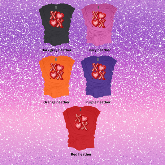 RED XOXO VALENTINE SHIRT
