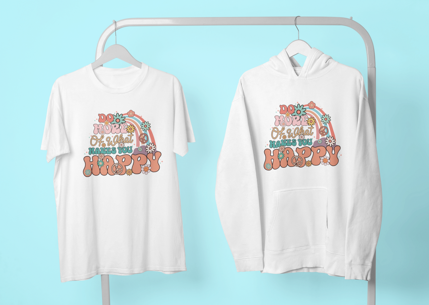 DO MORE OF WHAT MAKES YOU HAPPY GRAPHIC TEES/HODDIE