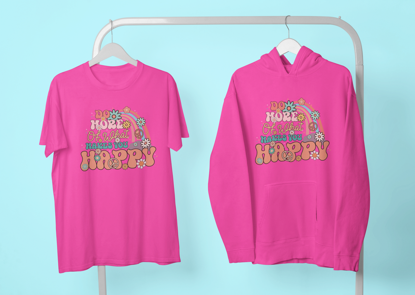 DO MORE OF WHAT MAKES YOU HAPPY GRAPHIC TEES/HODDIE